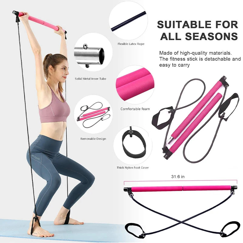 JM Multifunctional Pilates Bar Combination