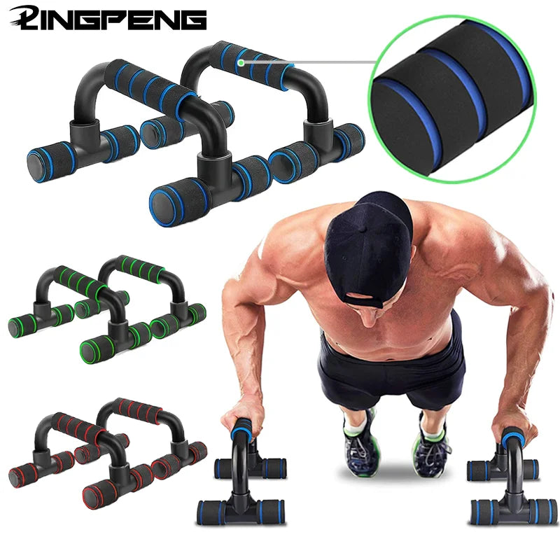 JM 1pair U-shaped push-up rack fitness