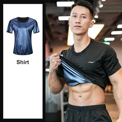 JM Sauna Shirt Long/Short Sleeve Sauna Suit